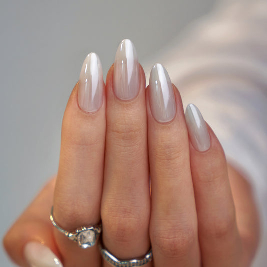 Glazed White Almond Long