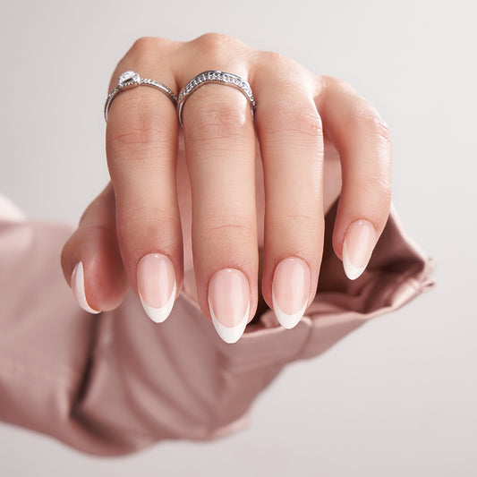 Nude French Almond Medium